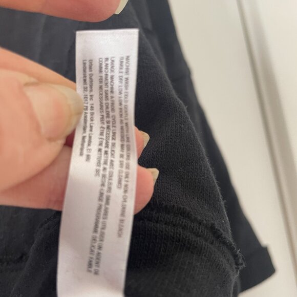 Anthropologie Daily Practice Black Cropped Top Size Small, NWT - Picture 6 of 8